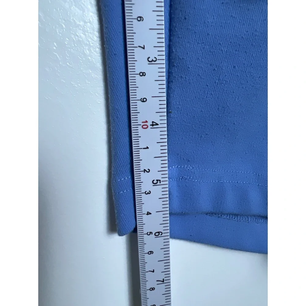 Alphalete Mens‎ Small Blue Fleece Athletic Gym Sweat Shorts Drawstring Pockets
